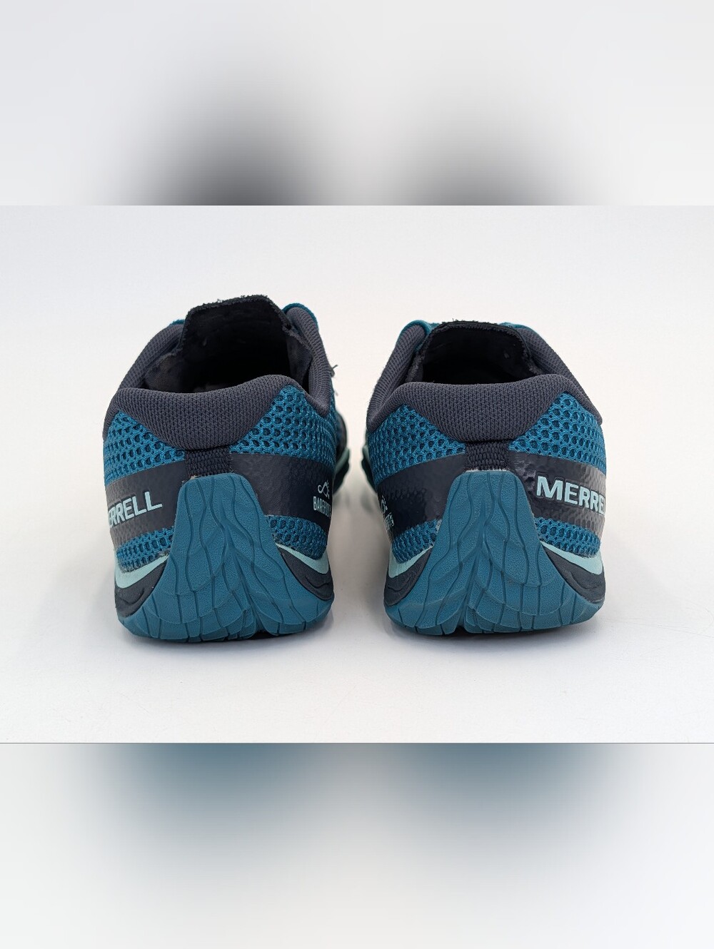 Merrell Sz 7.5 Trail Glove 5 Dark Teal Zero Drop Barefoot Trail Running Shoes - Picture 14 of 17